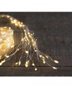 MagicHome Vianočná svetelná reťaz Twisted Stars, 360 LED, 3 m, teplá biela