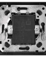EMOS Vypínač krížový č. 7 antracit A6100.7