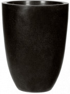 Capi lux vase elegant low II black 36x47 cm