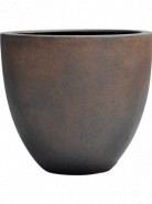 Grigio Egg Pot Rusty Iron-concrete 40x36 cm