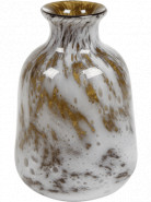 Aya Vase Bottle Mustard 17x26 cm