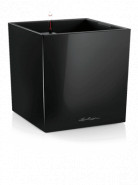 Lechuza Cube Premium All-in-One set black 40x40x40