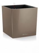 Lechuza Cube Premium All-in-One set taupe 40x40x40