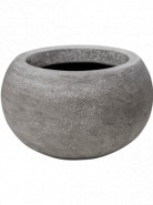 Polystone Plain Bowl Grey 17x11 cm