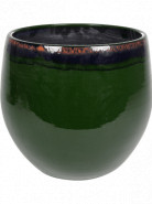 Indoor Pottery Pot Charlotte Green 29x26 cm