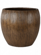 Twist pot bronze 42x39 cm