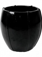 Kvetináč Moda Black Shiny Couple 43x43 cm