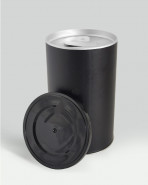 Tuba s hliníkovou membránou viečkom 73x120 25ks čierna ventil