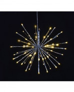 Guľa vianočné osvetlenie MagicHome Vianoce Supernova 64 LED, 30 cm