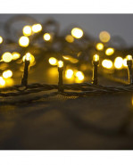 Vianočná svetelná reťaz Errai 320 LED 11 m, teplá biela