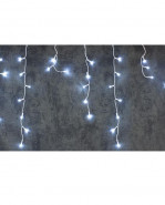 Vianočná svetelná reťaz  Icicle 480 LED 12 m, studená biela
