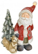MagicHome Santa s veveričkou a stromčekom LED
