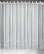 EUROFIRANY Záclona ARLES 300x250 cm biela s púpavami
