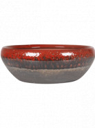 Amora Bowl Black red 28x13 cm