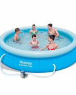 Bestway Nafukovací bazén s filtrom a pumpou 2,44x0,66m