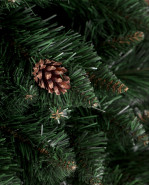 ROY Vianočný stromček borovica klasická so šiškami De Lux, na kmeni, 150 cm