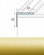 EFFECTOR Schodová lišta A36 Zlatá 90 cm