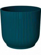 Kvetináč Vibes Fold Round modrý 16x14 cm