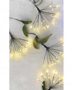 EMOS Vianočná reťaz sveteľné trsy 450 LED 8m teplá biela