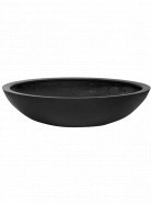 Kvetináč Fiberstone Jumbo bowl čierny 110x27 cm