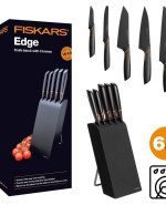 FISKARS Blok na nože Edge s 5 nožmi 1003099