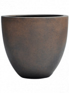 Grigio Egg Pot Rusty Iron-concrete 60x54 cm