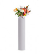 Váza Lechuza Havalo moon grey - sivá 24,1x112,2 cm