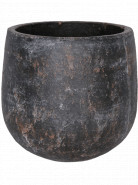 Indoor pottery pot amber earth 25x24 cm