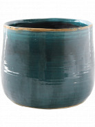 Kvetináč Indoor Pottery Pot Iris turqoise 26x21 cm