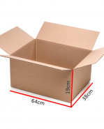 Kartónová krabica klopová 280x150x210mm 480g 20ks 3VL