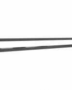 Krbová mriežka TUNEL grafit 6x80 cm