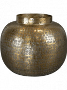 Kvetináč - váza Nynke zlatá 30x24 cm