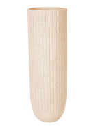 Polystone Lourdee Cylinder Natural 31x70 cm