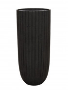 Polystone Lourdee Cylinder Smoke 31x70 cm