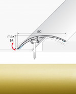 EFFECTOR Prechodová lišta A65 Zlatá 270 cm