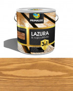 PRIMALEX - LAZÚRA a napúšťadlo 3v1 - borovica lesná 0,75 l
