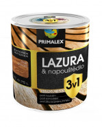 PRIMALEX - LAZÚRA a napúšťadlo 3v1 -  teak tmavý 0,75 l