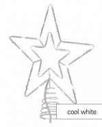 EMOS Hviezda vianočná LED studená biela