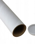 Papierový zásielkový tubus biely 50x265mm 10ks