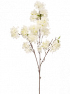 Umelý kvet cherry blossom biely 105 cm