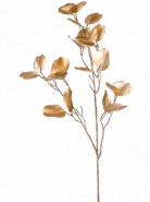 Umelý list Eucalyptus zlatý 84 cm
