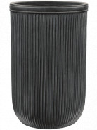 Vertical Rib Cylinder Anthracite 37x57 cm