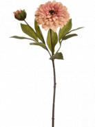 Umelý kvet Zinnia Pink 64 cm