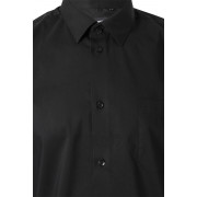 Pánska čašnícka košeľa dlhý rukáv- čierna (SS)