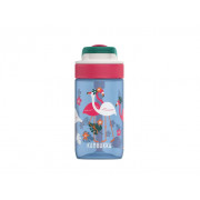 Kambukka Zdravá fľaša pre deti Lagoon 400 ml - Blue Flamingo
