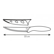Tescoma tapadásmentes kés univerzális PRESTO TONE 12 cm, többféle szín