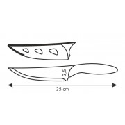 Tescoma antiadhézny nôž kuchársky PRESTO TONE 13 cm