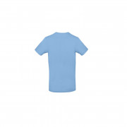 Pánske tričko s potlačou B&C - Svetlo modrá
