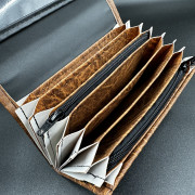 Čašnícka peňaženka - Hnedá - EKO koža ( koženka )