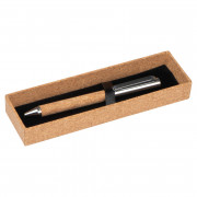 Kovové a korkové guľôčkové pero